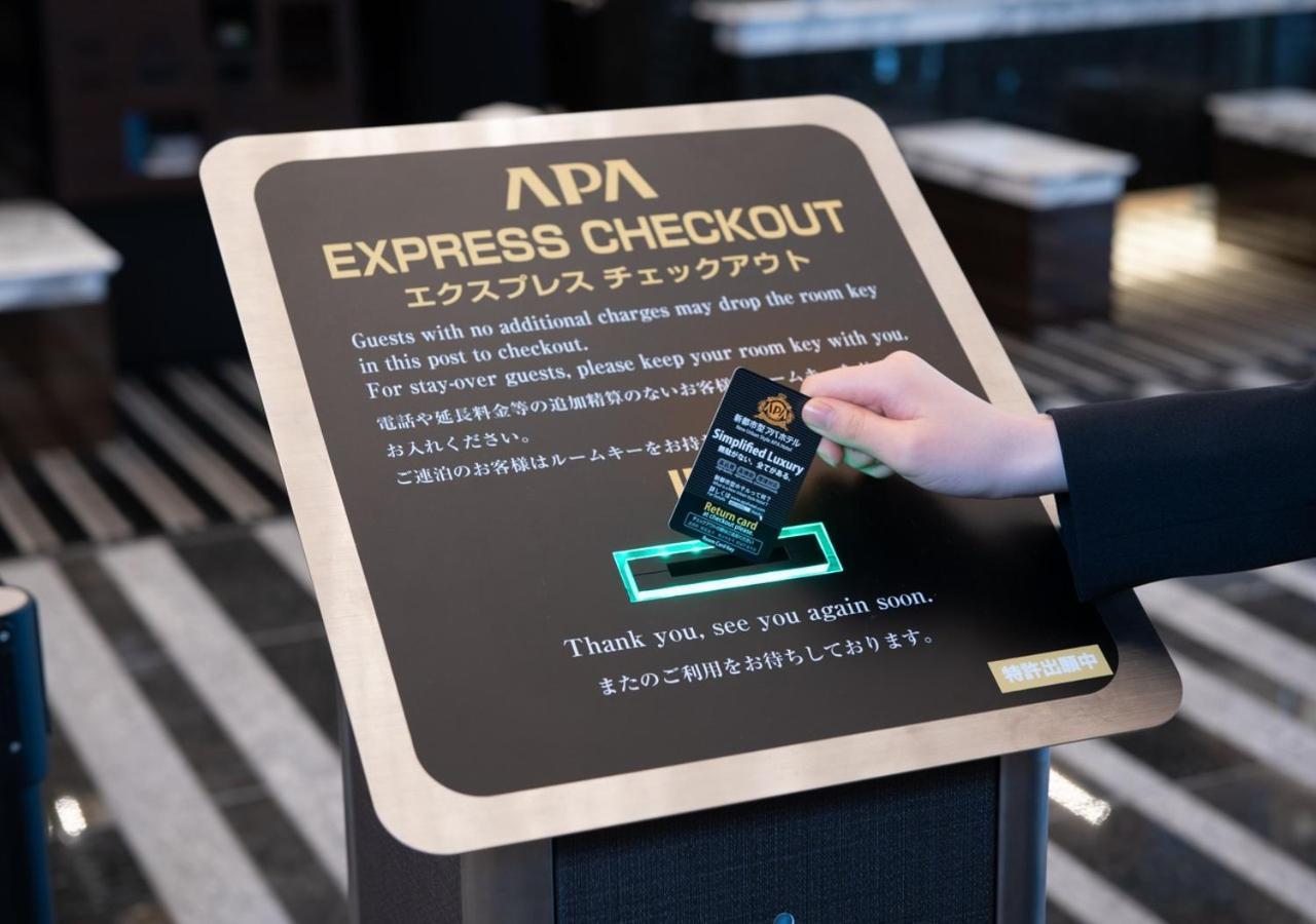 Apa Hotel Hatchobori Shintomicho Tokyo prefektur Exteriör bild