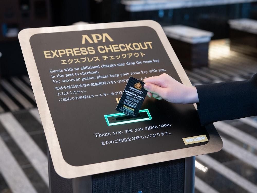 Apa Hotel Hatchobori Shintomicho Tokyo prefektur Exteriör bild