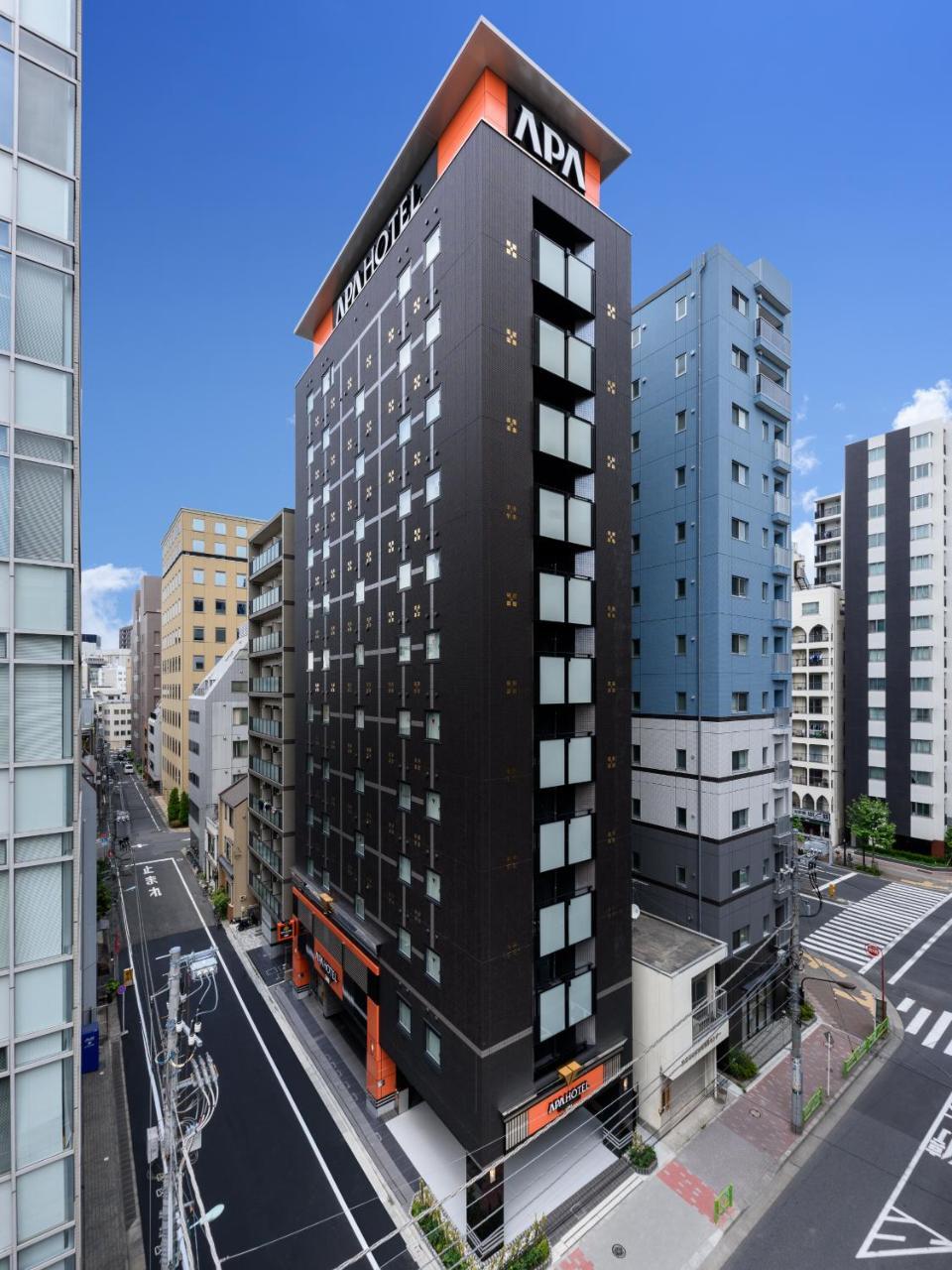 Apa Hotel Hatchobori Shintomicho Tokyo prefektur Exteriör bild