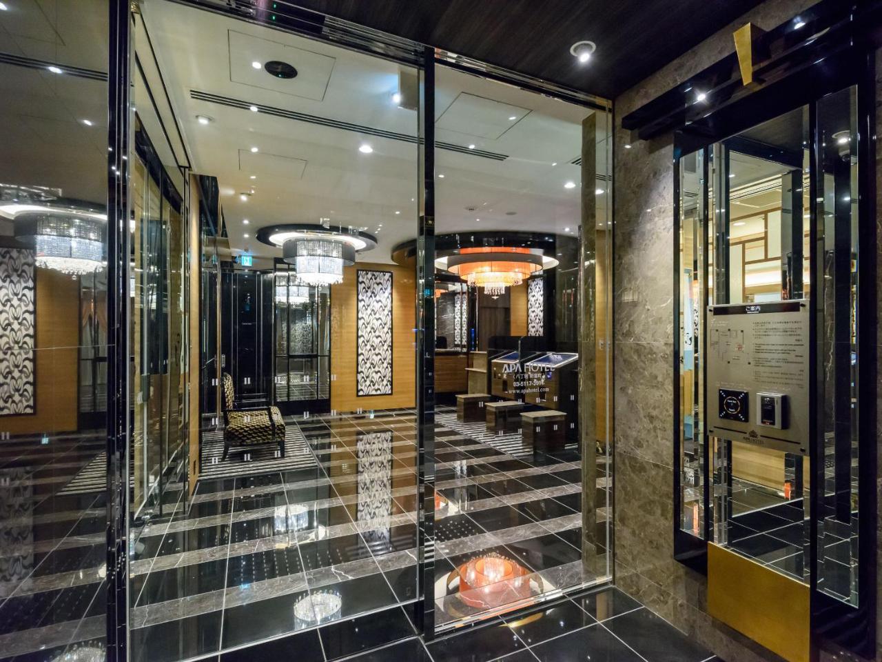 Apa Hotel Hatchobori Shintomicho Tokyo prefektur Exteriör bild